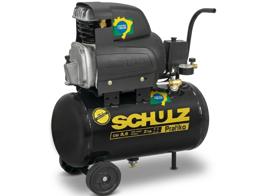 compressor de ar schulz pratiko csi 8,6 2 hp 2026